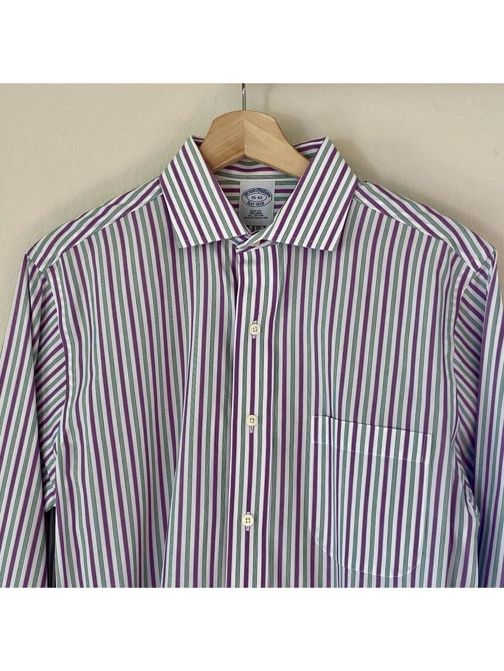 #1 Menswear Brooks Brothers Est. 1818 Slim Fit Non Iron